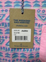NWT Chubbies 2 T-Shirts Small