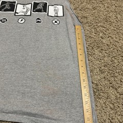 Vintage And 1 The Swerve Mens Medium Gray T Shirt USA Made Basketball Y2K