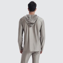 Men EMF EMI Shielding Long Sleeve Top 100% Silver Fiber Anti-Radiation Shirt