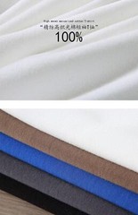 Men’s Premium 500gsm Heavyweight Cotton Tee Thick Crew Neck Short Sleeve Tshirt