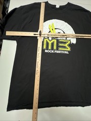 Hanes M3 rock festival graphic T-shirt men’s% cotton black 2019 Merriweather