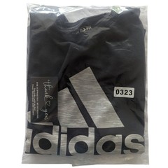 Adidas Go-To Tee Men’s Large Black Logo Graphic T-Shirt 100% Cotton