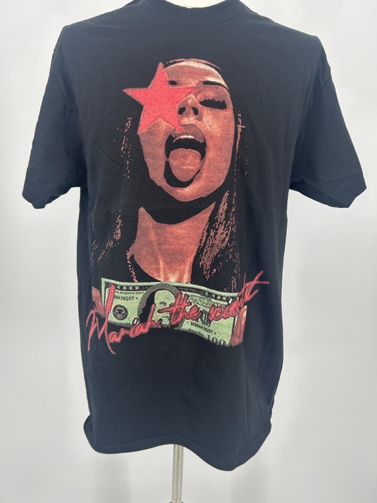 Headgear Classics Mariah Star the Scientist Graphic T-Shirt Large Size Black