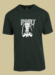 UNISEX MEN WOMENS TEE TSHIRT UNHOLY GIRL EMO COMFORT FIT ALL SEASONS POSTER ART