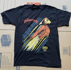 NOS The Rocketeer Vintage Dave Stevens 1991 Movie Promo XL T Shirt