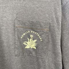 Howler Bros. Hill Country Sliders Brown TShirt Size Large