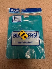 Vintage Bloopers Irregular Pocket T Shirt NWT L Made In The USA