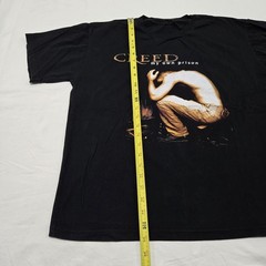 Size M/L Vintage Creed My Own Prison Black T-Shirt Album Graphic Tee 90’s Y2K