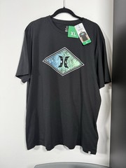 Hurley Tropical Diamond Logo T-Shirt NWT XL Black