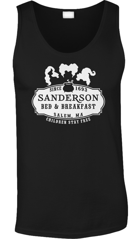 Sanderson Sisters Funny Halloween Movie Fan Parody Costume Party Mens Tank
