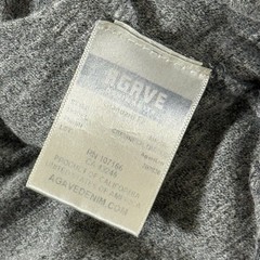 Agave Denim Standard Fit T-Shirt Mens Medium Heather Gray Crew Neck Tee