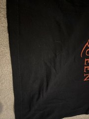Queen Band Concert T Shirt XL Black Freddie Mercury Live Graphic Rock Music Tee