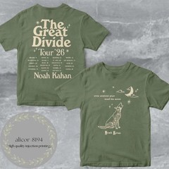 Noah Kahan Orbiter Great Divide Tour 2026 Music Shirt
