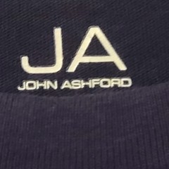 John Ashford Navy Blue Crewneck T-shirt Size 2XB