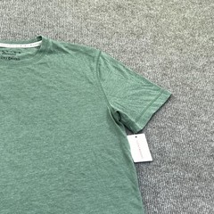 Lucky Brand Shirt Mens Medium Green Venice Burnout Tee Tagless Crewneck Jersey