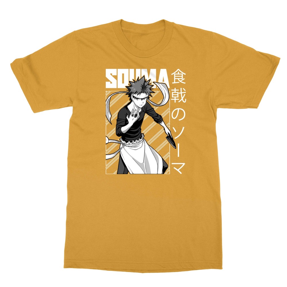 Souma Yukihira Food Wars Shokugeki No Souma Manga Anime Gift Men’s T-Shirt