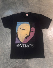 Supreme Abstract Art Picasso Double Face Tee Cotton Size Medium M 2017 USA