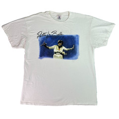 Patti LaBelle Men XL White Graphic T Shirt Music Concert Soul Singer Vintage
