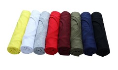 1Pcs 100%Cotton Crew Neck Short Sleeve Solid color T-Shirt 5XL