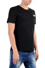Versace Collection Men’s Black Crewneck T-Shirt Size US 2XL IT 56