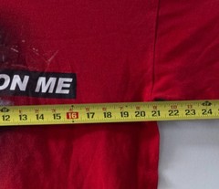 Rare Tupac 2PAC All Eyez On Me Graphic T-Shirt Red Black Men’s Size XL Rare