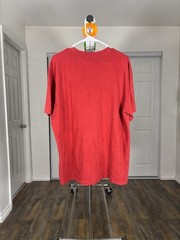 Nike Dri-FIT BSBL Logo Graphic Men’s Red Short Sleeve Crew Neck T-Shirt XL