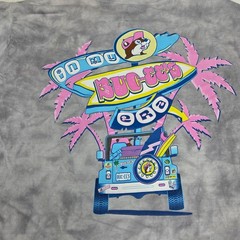 Buc-ee’s T-Shirt Medium Grey In My Buc-ee’s Era Tie-Dye Graphic Short Sleeve
