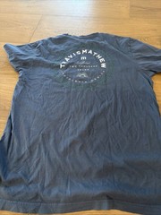 2 Travis Mathew L Graphic T Shirts Blue And Gray