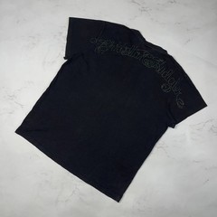 Christian Audigier T-shirt vintage Rhinestones print Ed hardy type y2k Size XL