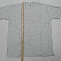 Vintage BVD Premium Series Single Stitch Pocket T Shirt Men XXL Gray Made in USA