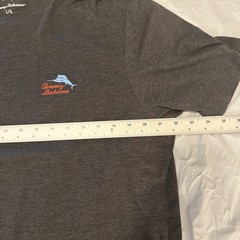 Tommy Bahama “Found These on Kegslist” SS T-Shirt Men’s XL Gray Beer Keg Party