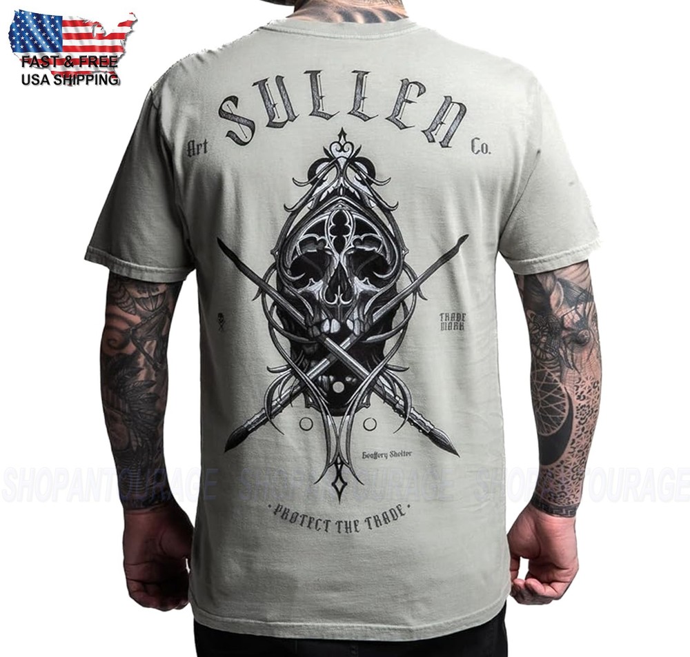 Sullen Art Collective Shelter Premium Fit SCM7783 Short Sleeve T-shirt For Men