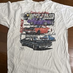Dodge Scat Pack Six Pack 440 Brad Bauer 1999 Vintage T-Shirt Large Thrashed