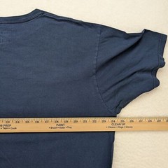 Adidas Shirt Mens XL The Go-To Tee Logo Graphic Crewneck Blue Athletic Casual