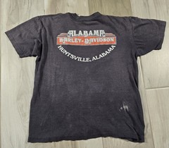Vintage 3D Emblem Harley Davidson Eagle Shirt Short Sleeve T Shirt Sz S/XS