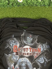 Knotts Scary Farm Ghost Town Streets Women’s Braided Shirt 3XL Fits Smaller SEE