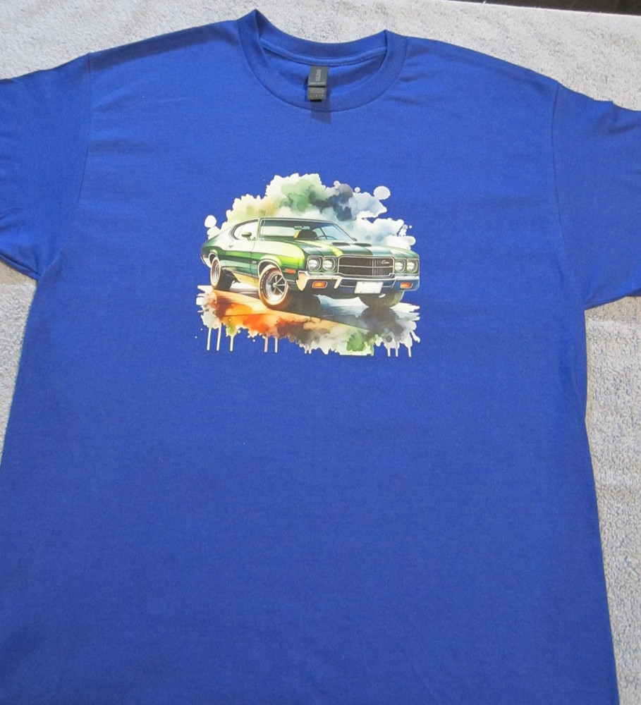 CUSTOM DTF PRINTED T SHIRT (SIZES MED / LG / XL)