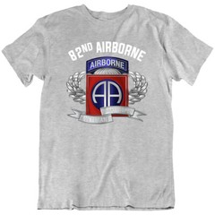 82 Airborne Paratrooper Army Hero Warrior Veteran T-Shirt Tee Gift New