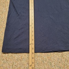 Gymshark Shirt Mens XL Blue Short Sleeve Embroidered Logo Activewear Gym
