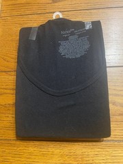 1 Hanes Originals Tagless Cool & Breathable Stretch T-Shirt Black – Size 3XL