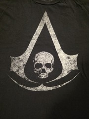 Assassin’s Creed IV Black Flag Video Game Promo T Shirt Black Men’s Size XL