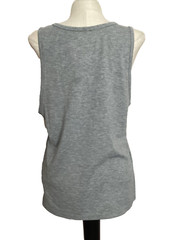 ATHLETIC WORKS DRIWORKS TRI-BLEND Gray Tank Sz S