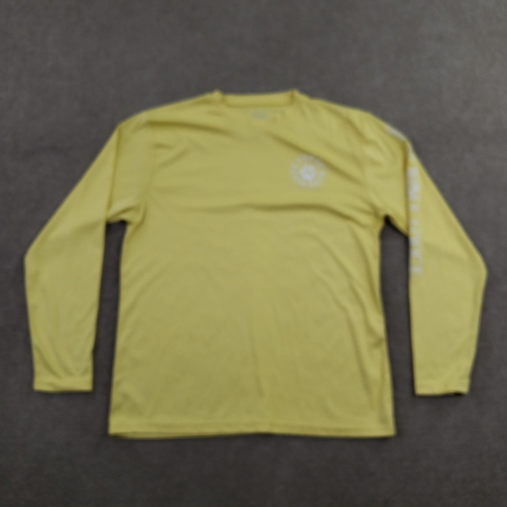 Outback America Great Wolf Lodge T-shirt Mens Medium Yellow Performance UPF50