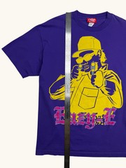 Ruthless Records Eazy-E 20th Anniversary Purple Graphic T-Shirt Mens XL NWA Rap