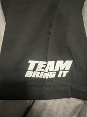 WWE The Rock “Boots 2 Asses” Double-Sided Graphic Tee Men’s XL Black