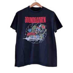 Vintage Soundgarden 1991 Tour Concert 90s Band Single Stitch T-Shirt L REPRINT