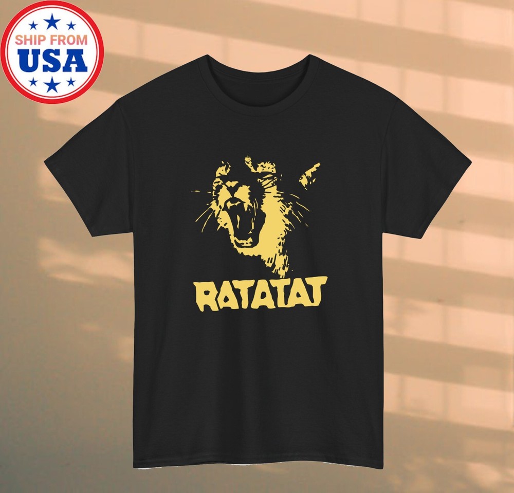 Ratatat Lion Men’s Black Size S-5XL