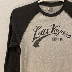 LAT 3/4 Sleeve Men’s Shirt Size M Body Black And Gray. #R