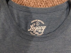 Coastal Gulf Shores Mens Shirt Large blue graphic turtle