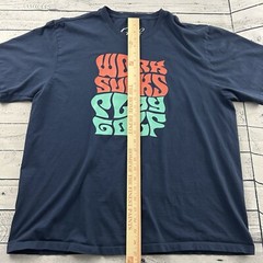 Fade Golf Work Sucks Play Golf Short Sleeve T Shirt Men’s XL Blue